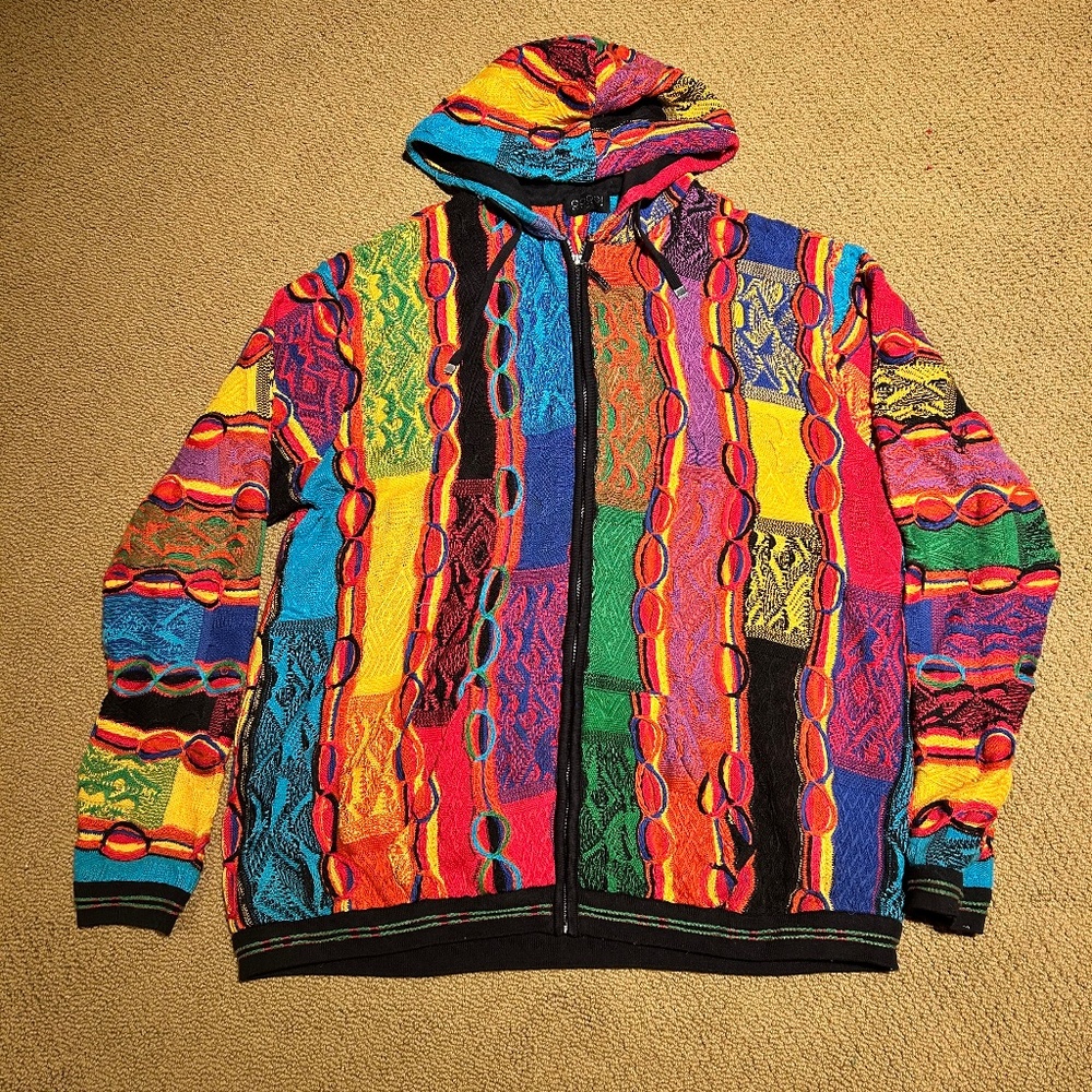 Coogi native zip up 5XL NWOT full zip